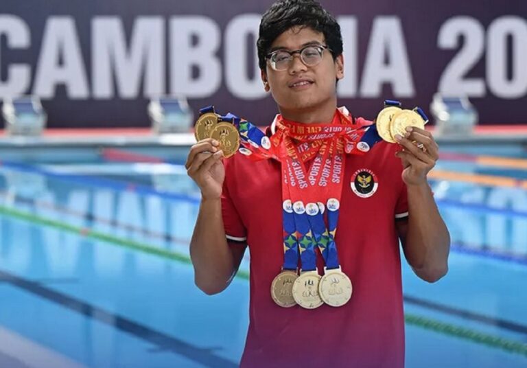 Top Maulana Rifky Yavianda Sumbang Emas dan Pecahkan Rekor Asia di Asian Games 2022