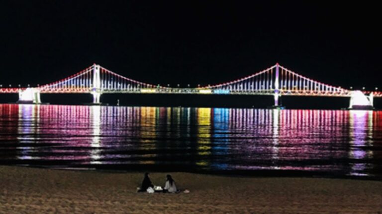 Pantai Gwangalli: Pantai Indah dengan Pemandangan Jembatan Gwangan